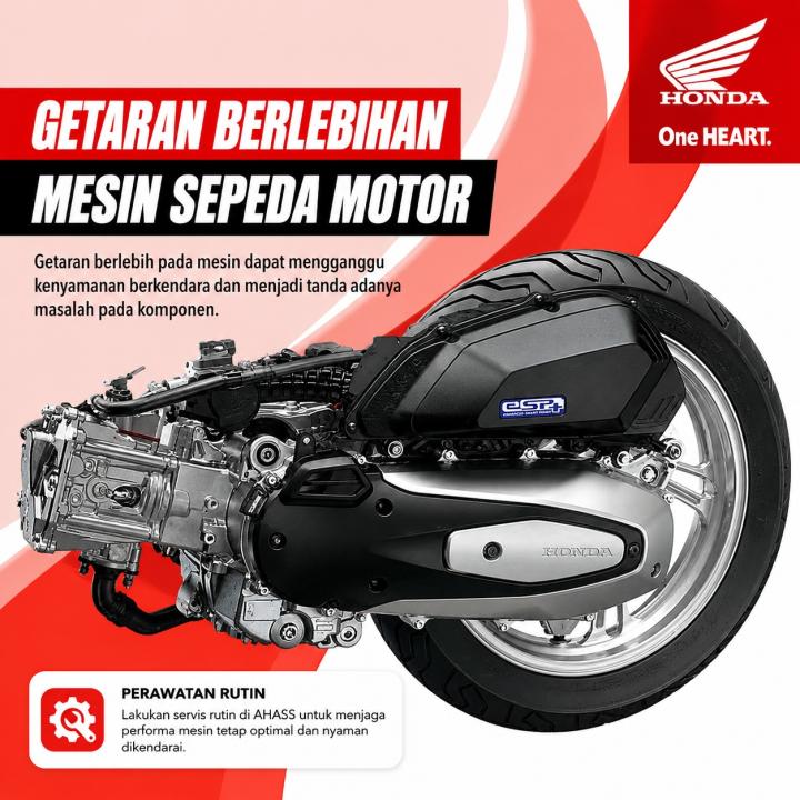 Penyebab Motor Bergetar Saat Dikendarai, Kenali Tandanya Sejak Dini
